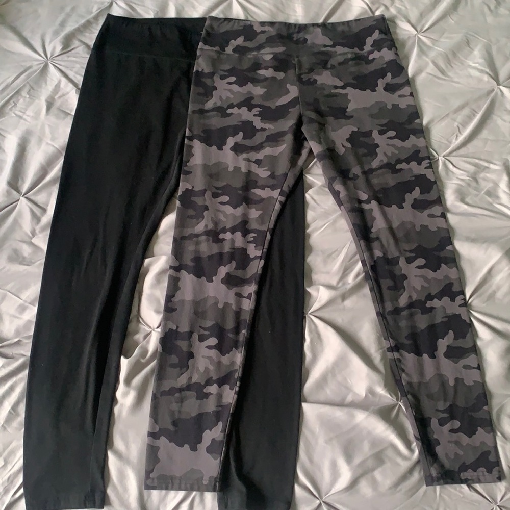 2 pairs of Target Wild Fable Leggings size Large